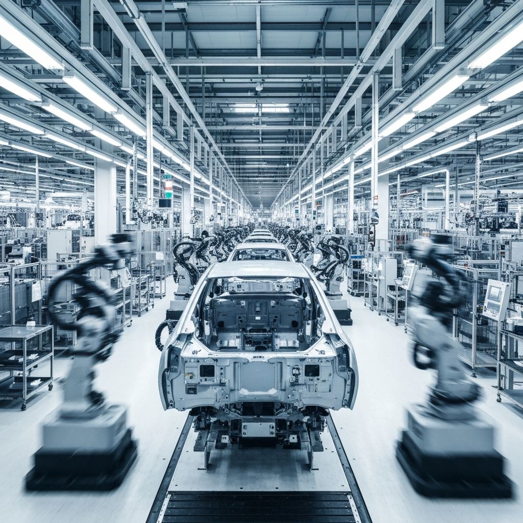 A사 자동차 제조 공장